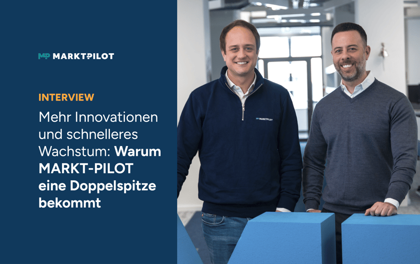 Dr. Martin Ruth und Stephen Fauth, Co-CEO MARKT-PILOT