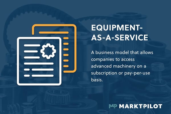 Equipment as a service Definition