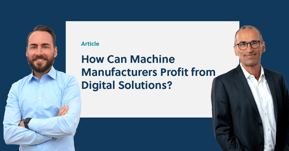 How can manufacturers profit from digital solutions
