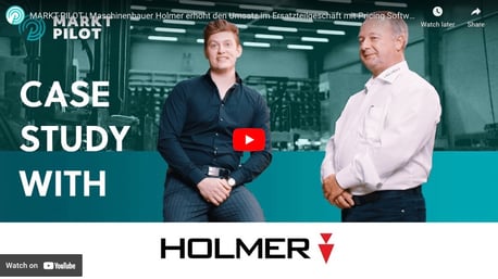 MARKT-PILOT | Maschienenbauer Holmer den Umsatz im Ersazteilgeschäft mit Pricing Software