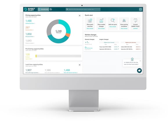 PRICE-RADAR: Part Pricing Software Home