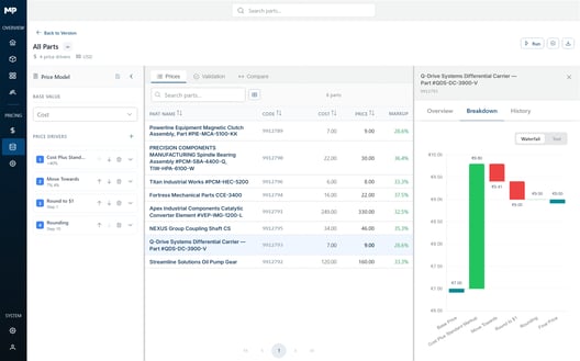 Screenshots of Decision-Engine