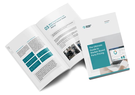 Ultimate Guide to Market-Based Parts Pricing Guide Mockup