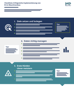 Checklist AI in Machine Manufacturing