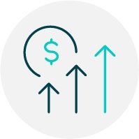 Price Increase Analysis Icon